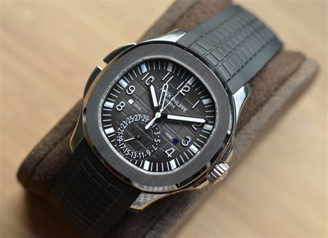 patek philippe 5164a travel time aquanaut|Patek Philippe aquanaut strap price.